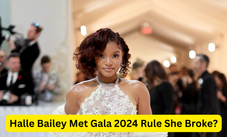 Halle Bailey Met Gala 2024