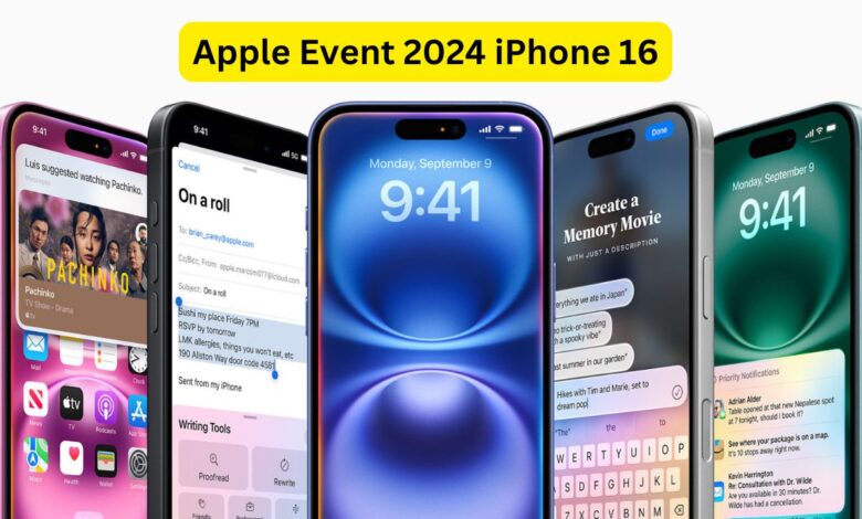 Apple Event 2024 iPhone 16