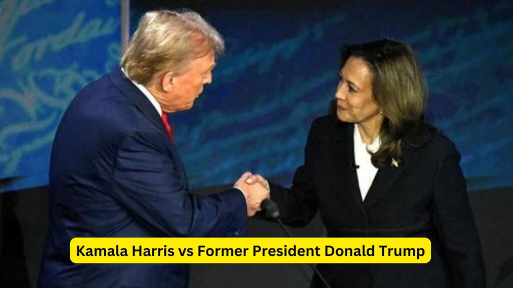 Kamala Harris vs Former President Donald Trump