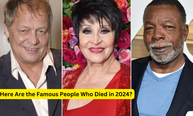 People Who Died in 2024