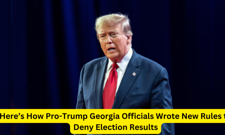 Pro Trump Georgia Officials